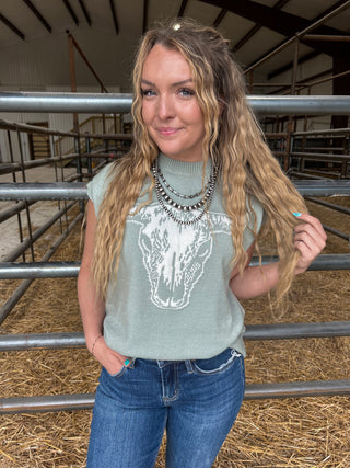 womens-longhorn-short-sleeve-top-1