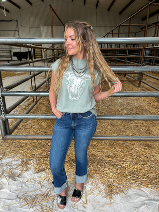 womens-longhorn-short-sleeve-top-3