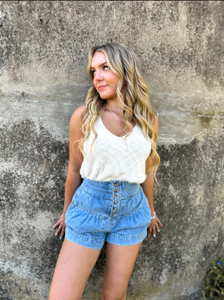 womens-tiered-ruffled-denim-shorts-3