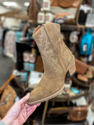 The Brooke Bootie {Camel}