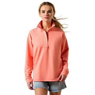 Ariat Women's Breeze Logo 1/2 Zip Sweatshirt