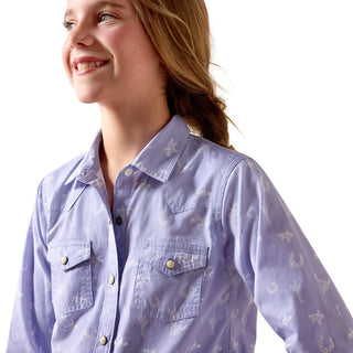 Ariat Youth Western Motifs LS Pearl Snap - Ariat 2