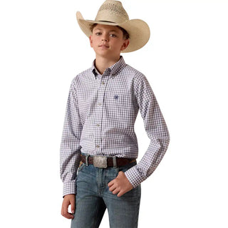Ariat Youth Pro Blaire Plaid LS Button Down - Ariat
