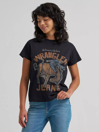 Wrangler Women's Retro Regular Fit Tee - Wrangler