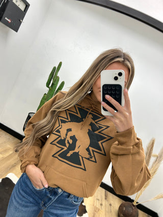 Buckin Aztec Hoodie