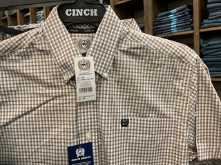 Cinch Plaid SS Button Up - Cinch