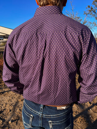 The Purple Rain Button Down