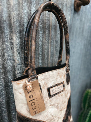 Bedstu Italic Tote {Nectar Lux/Black Lux}