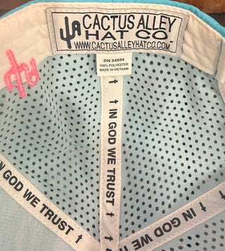 Cowboys Make Better Lovers Cap {Turquoise}