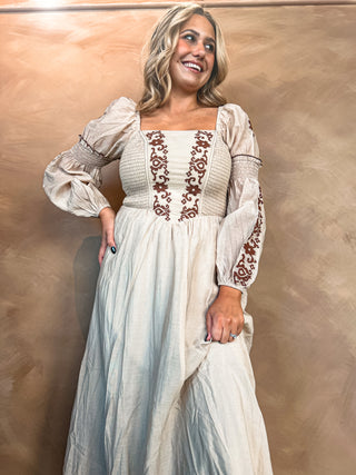 western wear dresses women Women's Vintage Maxi Dress Fall Casual Loose Long Sleeve V Neck Country Flowy Dress Flower Long Dress,Black,S at Amazon Women's Clothing store Step back in time with the Authentic Prairie Schooner Dress Western Dress Female Western Dresses