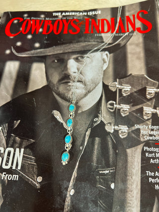 The Lynden Turquoise Lariat Necklace