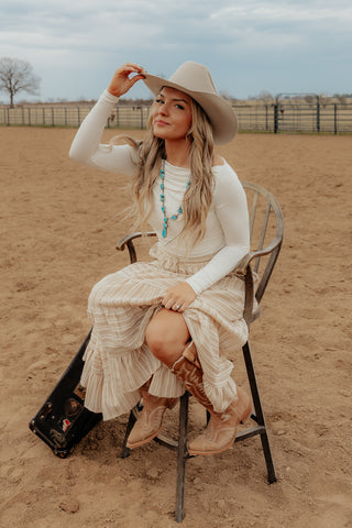 The Bellaire Blouse {Ivory}