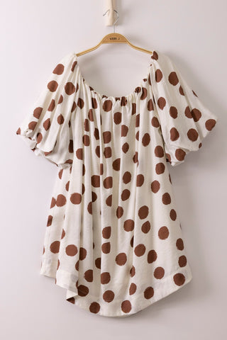 The Polka Dot Mini Dress