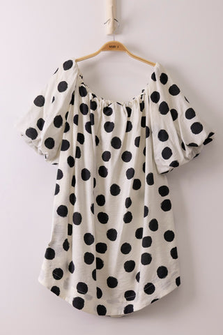 The Polka Dot Mini Dress