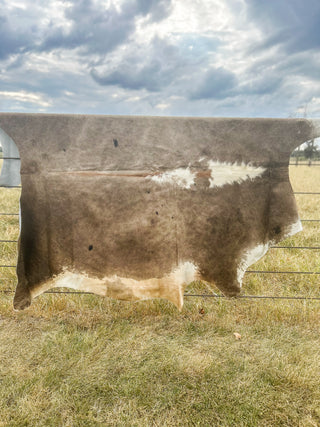 DOORBUSTER The Beige Brindle Cowhide
