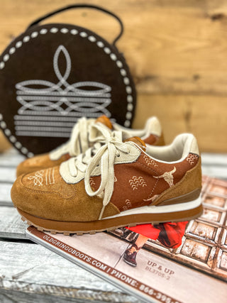 The Giddy Up Longhorn Tennis Shoe