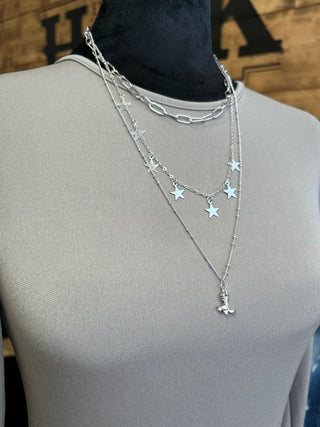 The Cowboy Necklace {Silver}