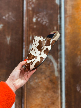 The Twisted X Women's Mule {Cowhide}