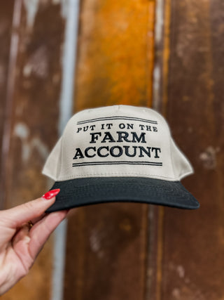 Put It On The Farm Account Cap