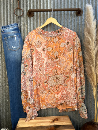 The Paisley Blouse