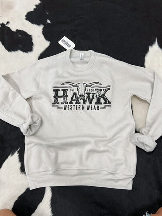 Hawk Western Wear Crewneck