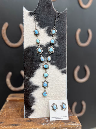 The Santa Fe Golden Hills Turquoise Set