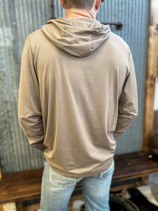 The Arena Flex Hoodie {Brown}