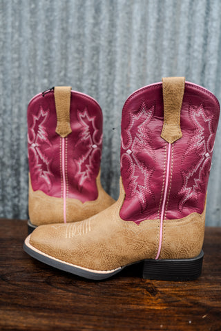 Ariat Girls Tombstone Boots {Cottage Rosebud}
