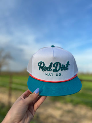 The Retro Cap {Teal}