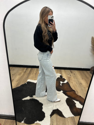 The Charlie Wide Leg Jean