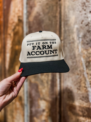 Put It On The Farm Account Cap