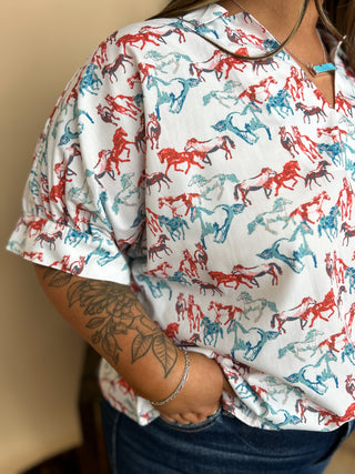 The Mustang Blouse