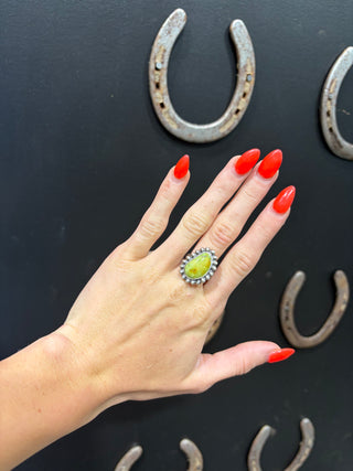 The Greta Green Royston SIZE 7.5 Ring