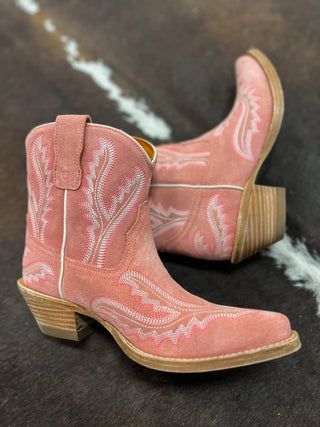 The Eleanor Bootie {Pink}