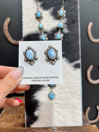 The Santa Fe Golden Hills Turquoise Set