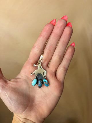 Buckaroo 3 Golden Hills Stone Pendant