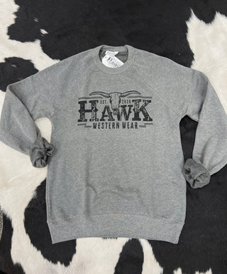 Hawk Western Wear Crewneck