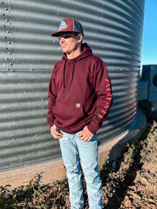 The Ariat Rebar Hoodie {Brick Red}