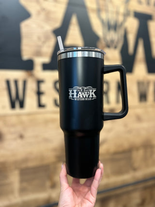 Hawk Western Wear Tumbler {Black}