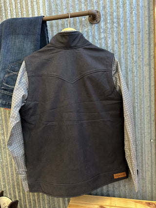 The Herringbone Vest