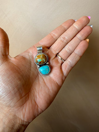 The “Dubb” Double Stone Pendant