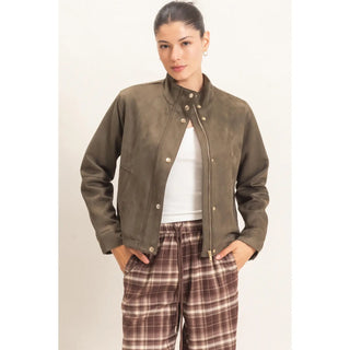 The Stevie Jacket {Olive}