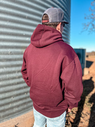 The Ariat Rebar Hoodie {Brick Red}