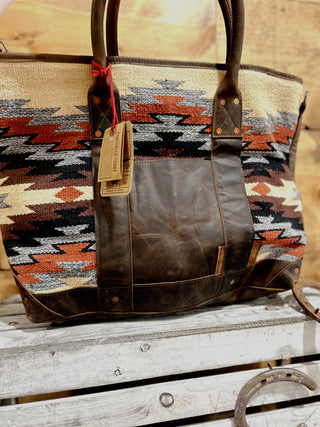 The STS All-In Tote {Gaudalupe Serape}