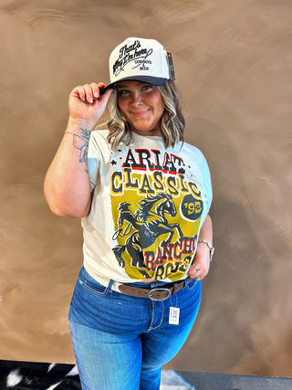 Ariat Women's Classic Rodeo Tee {Natural} 10062433