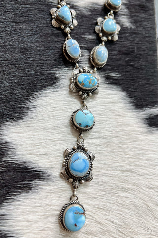 The Santa Fe Golden Hills Turquoise Set