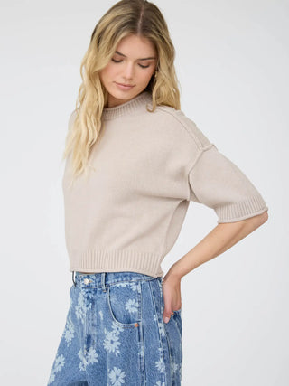 The Mabel Short Sleeve Sweater 1