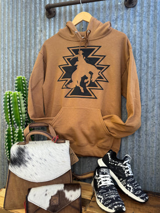 Buckin Aztec Hoodie