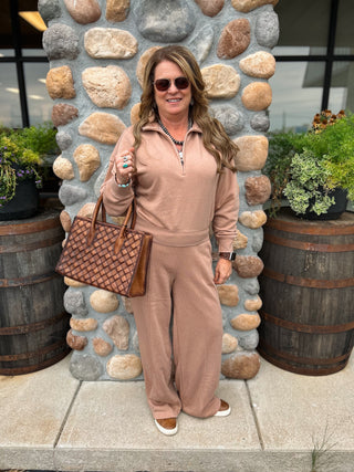 DOORBUSTER The Comfy Cowgirl Set {Taupe}