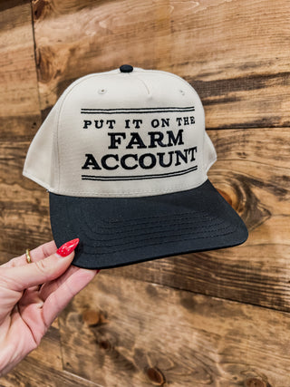 Put It On The Farm Account Cap